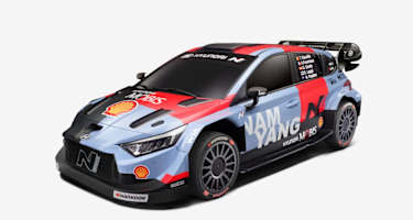 Hyundai i20 N Rally1 im neuen Design für 2026 