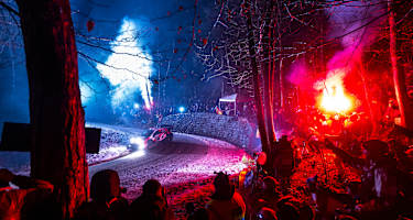 Führt nach turbulentem Auftakt die Rallye Monte Carlo an: Oliver Solberg