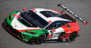 Der neue Lamborghini Temerario GT3 bei der Testarbeit in Daytona