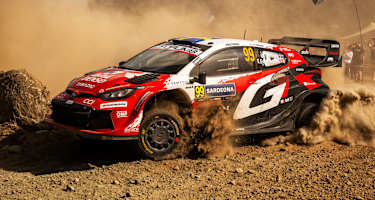 Toyota-Pilot Oliver Solberg führt vor dem Finaltag