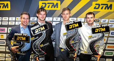 Michael Schrey, Finn Zulauf, Denny Berndt und Lachlan Robinson (v.l.n.r.)