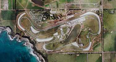 Phillip Island aus der Vogelperspektive