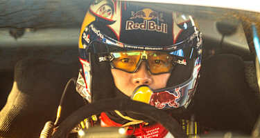 Fokusiert an die Spitze: Toyota-Pilot Takamoto Katsuta 