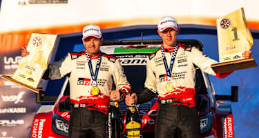 Toyota-Team Elfyn Evans/Scott Martin gewinnt Rallye Schweden 