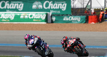 Izan Guevara beim Duell mit Manuel Gonzalez