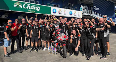 Das Intact-Team hatte in Buriram viel zu jubeln