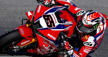 Honda-Testfahrer Jonathan Rea steht vor seinem zweiten Renneinsatz