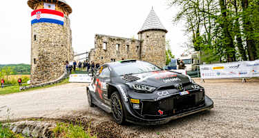 Elfyn Evans als WM-Spitzenreiter zur Rallye Kroatien