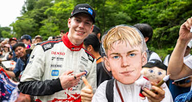 Sami Pajari und zwei Doppelgänger