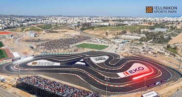 Der «Ellinikon Sports Park»: Ort der ersten WP der Rallye Griechenland 2026