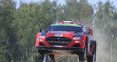 Martins Sesks bei der Rallye Estland 2025