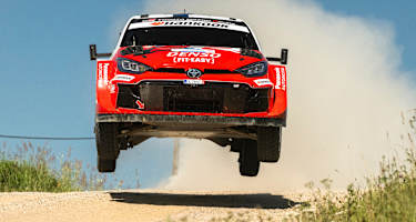Sami Pajari führt die Rallye Estland nach dem ersten Tag an