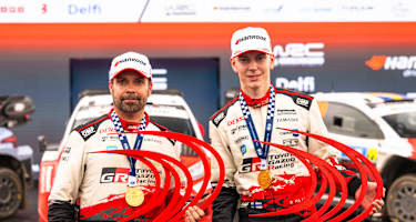 Sami Pajari und Marko Salminen gewinnen erstmals einen Rallye-WM-Lauf