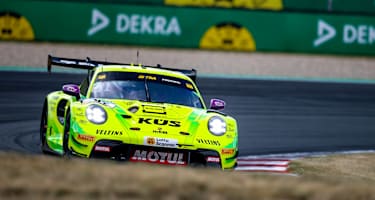 Auch im zweiten Training zementierte Preining die Bestzeit in den Asphalt