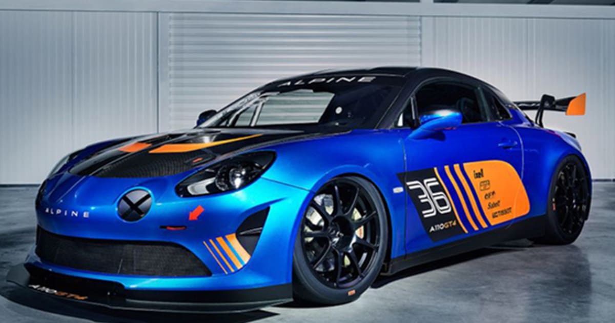 Neuzugang für die boomende GT4-Kategorie: Alpine A110 - Sportwagen ...
