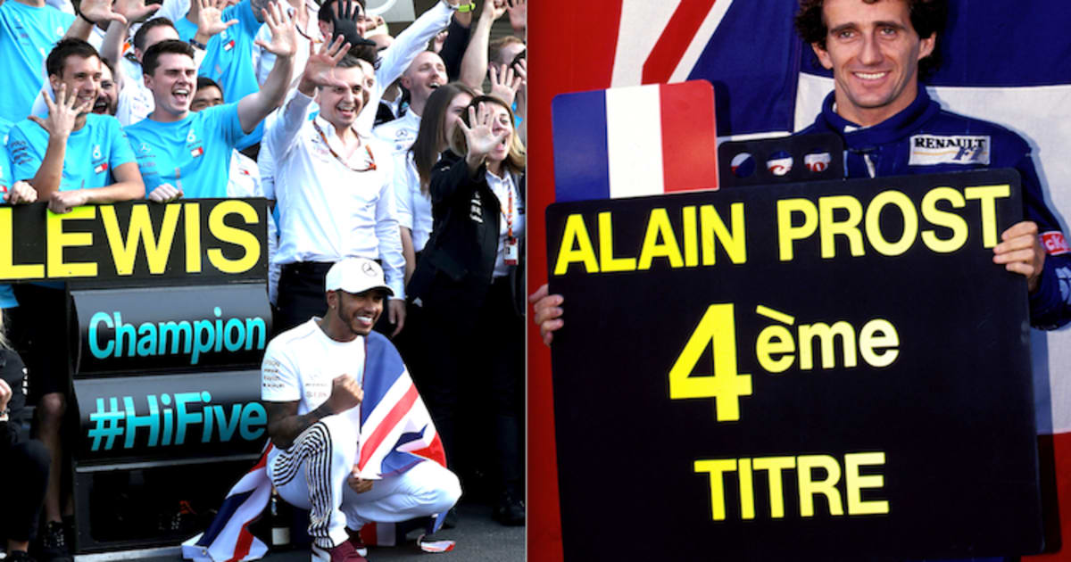 Alain Prost: «Lewis Hamilton, der perfekte GP-Pilot» - Formel 1 ...