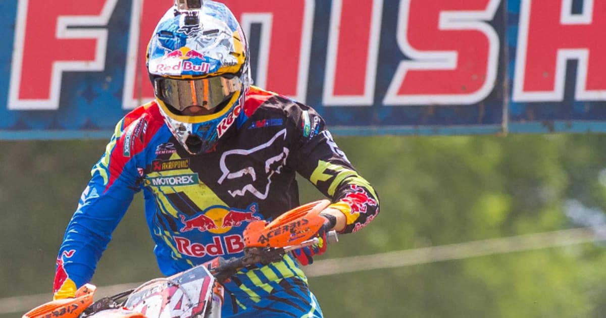 Ken Roczen (KTM) vor dem Rennen seines Lebens - US-Motocross 450 ...