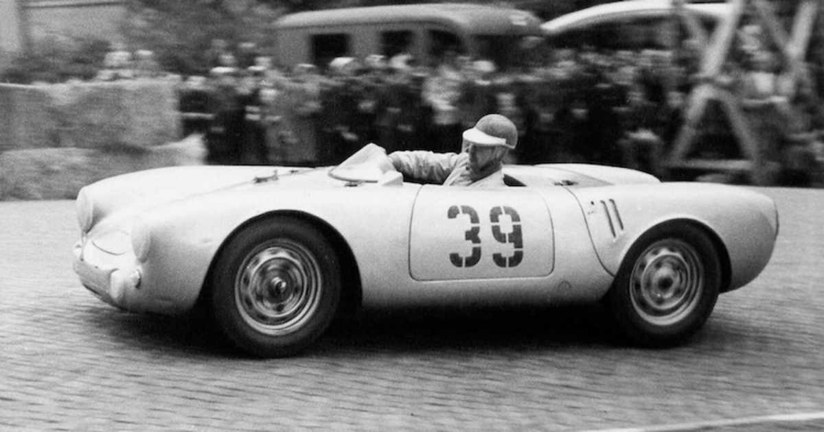 Fritz Huschke von Hanstein Autogrammkarte Original Signiert Motorsport +A 153268