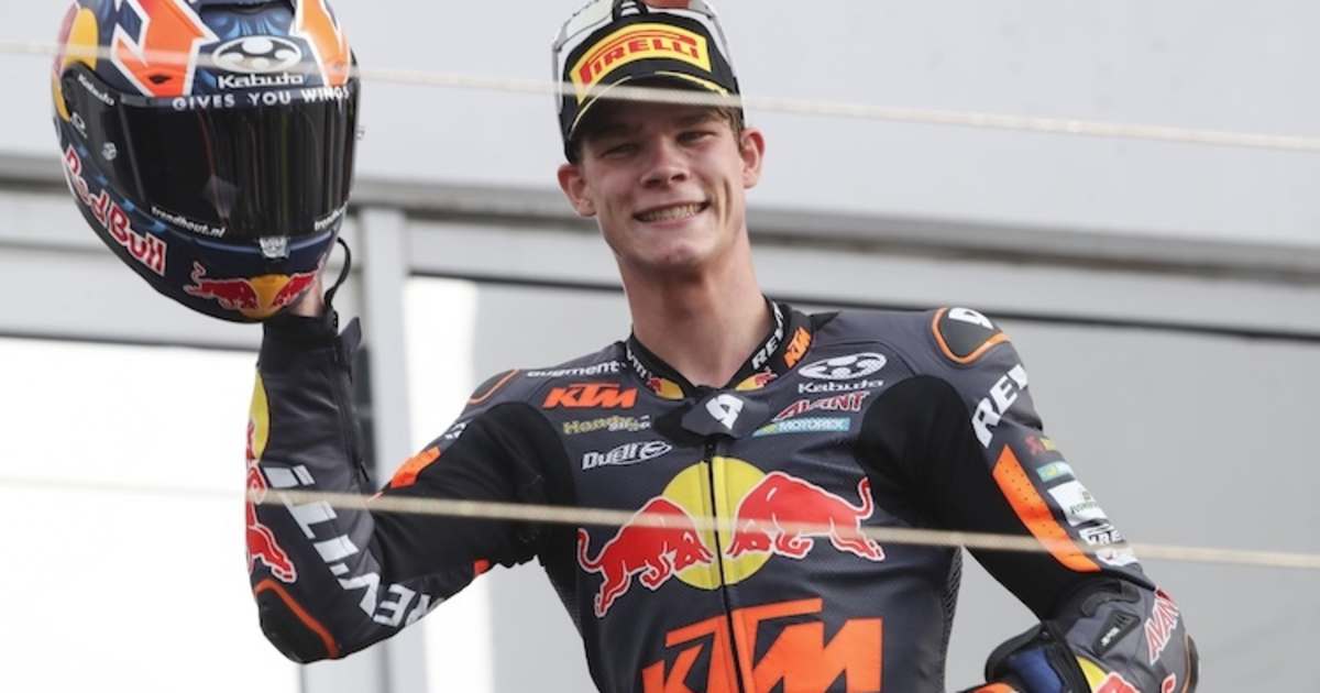 Collin Veijer (2.) gibt zu: «Ich war mental am Boden» - Moto2 ...