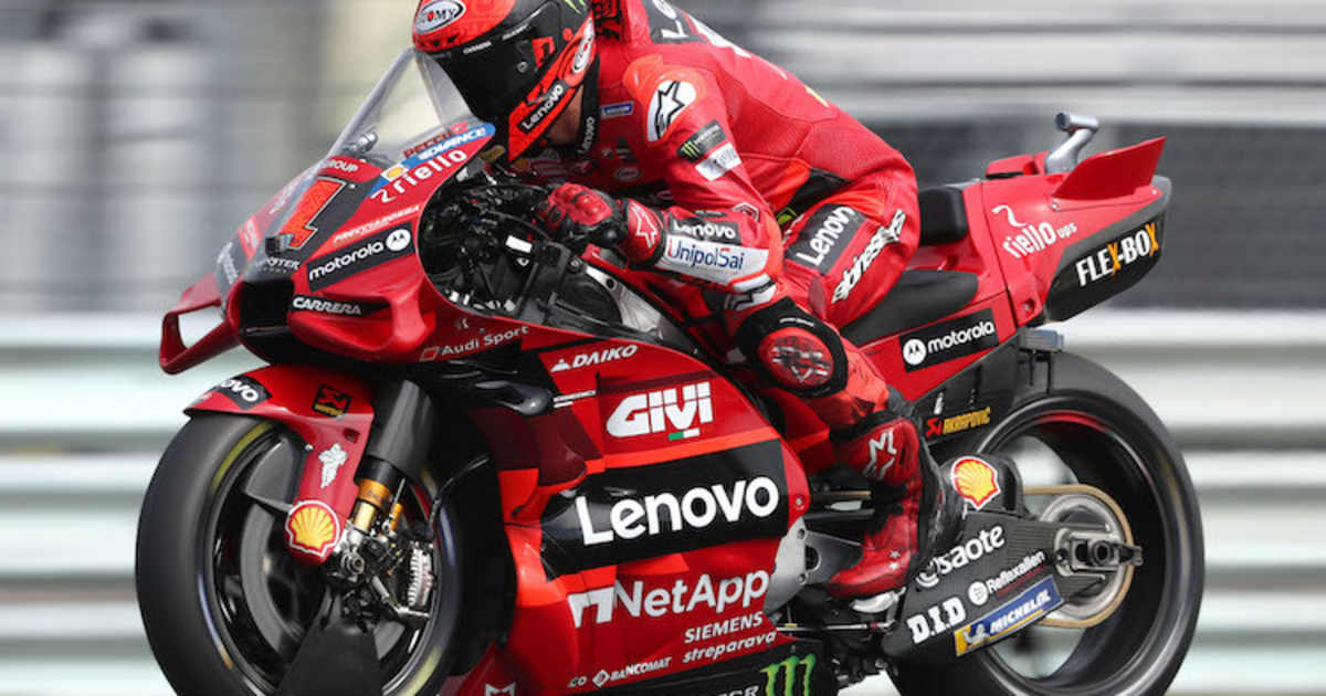 Pecco Bagnaia: Ducati ohne Flügel gefällt mir besser - MotoGP ...