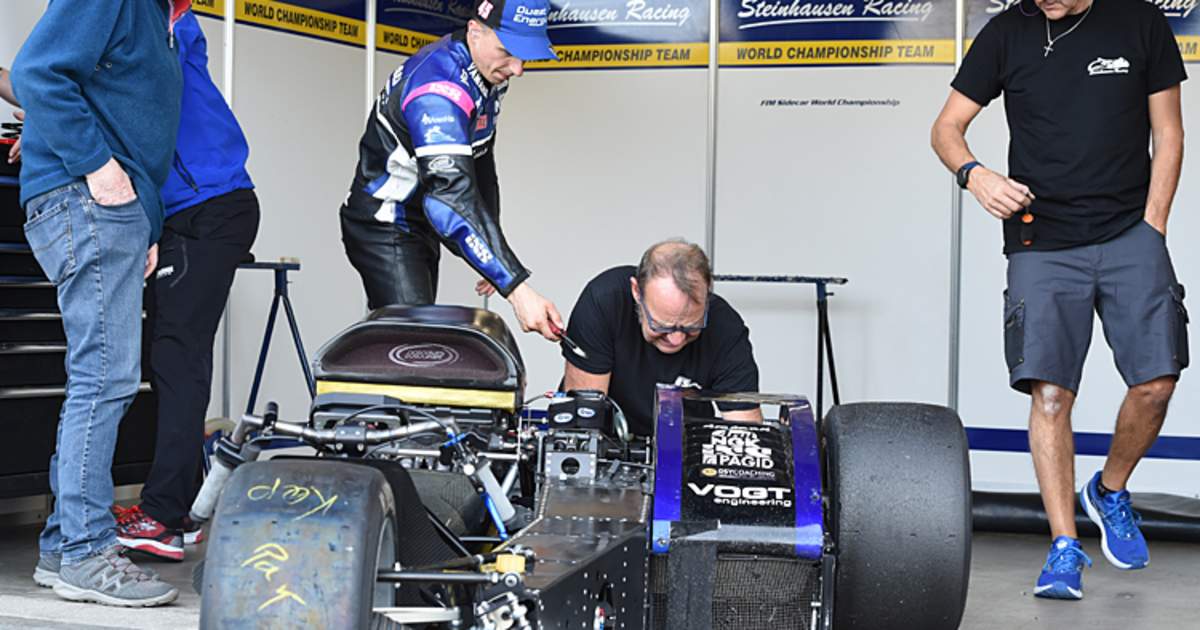 Payne/Rousseau (Team Steinhausen): Platz 3 im Visier - Seitenwagen ...