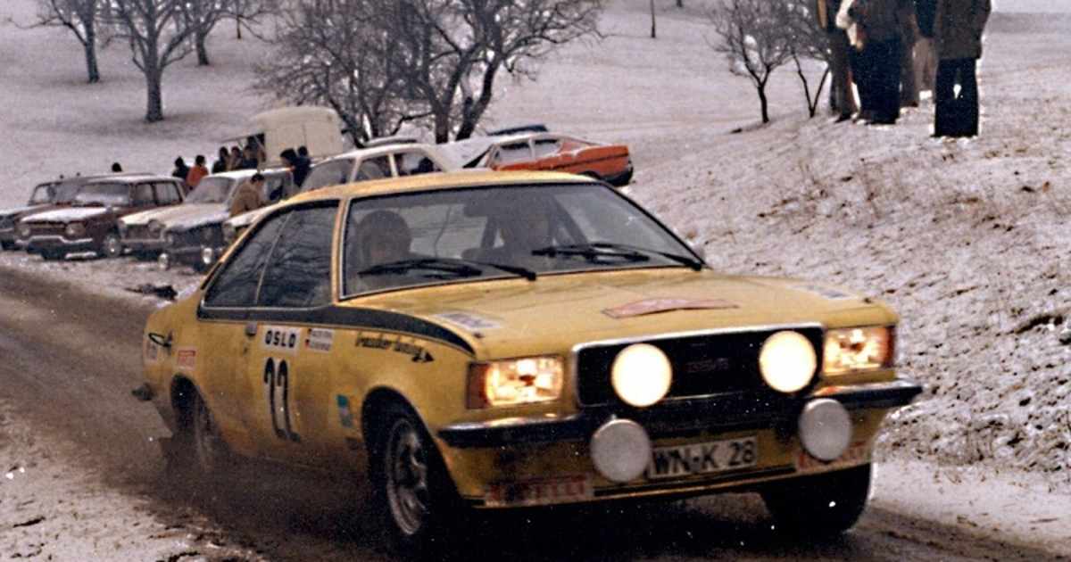 Walter Röhrl im Commodore bei der Rallye Monte Carlo - WRC - SPEEDWEEK.com