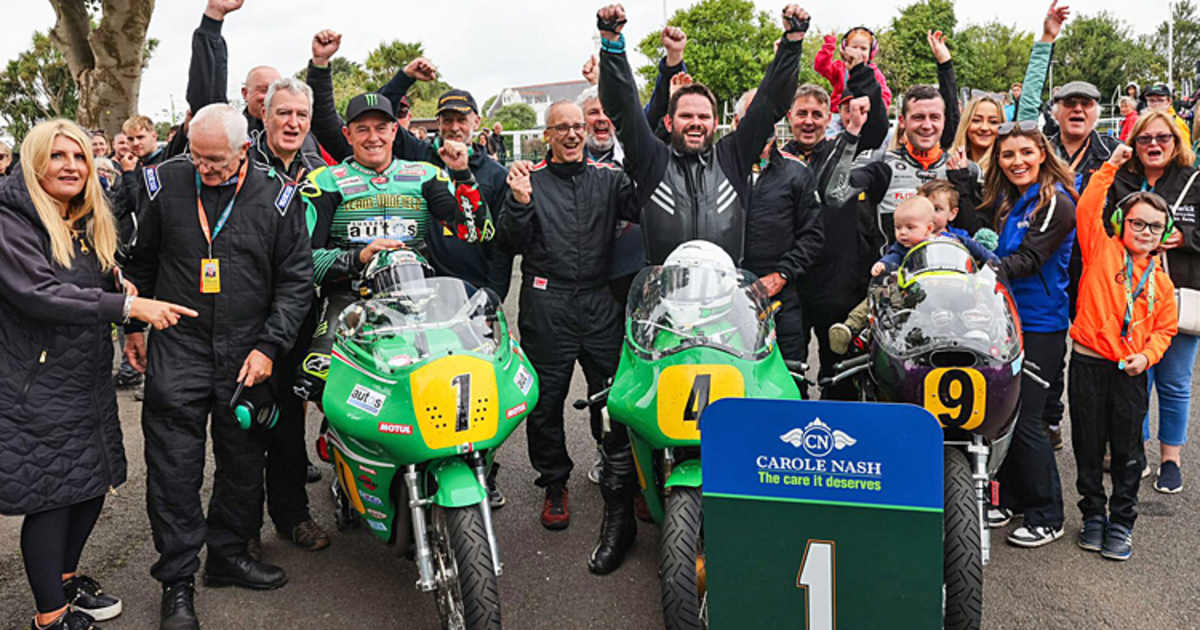 Manx GP: Shaun Anderson besiegt John McGuinness - Road-Racing ...