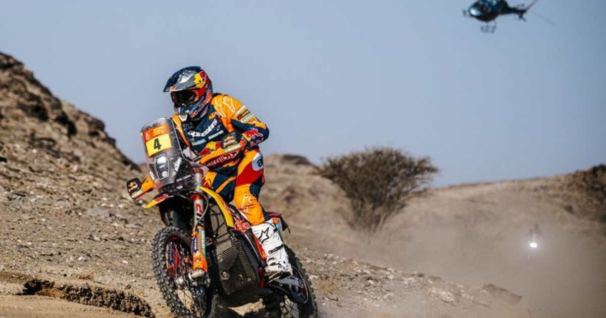 Dakar-Sieger Daniel Sanders (KTM) bekam Gänsehaut - Rallye-Raid-WM ...