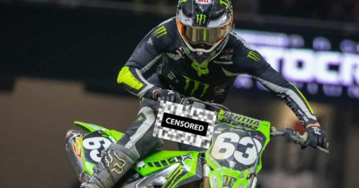 Cameron McAdoo Hose kaputt «Big Balls» zu sehen USSupercross