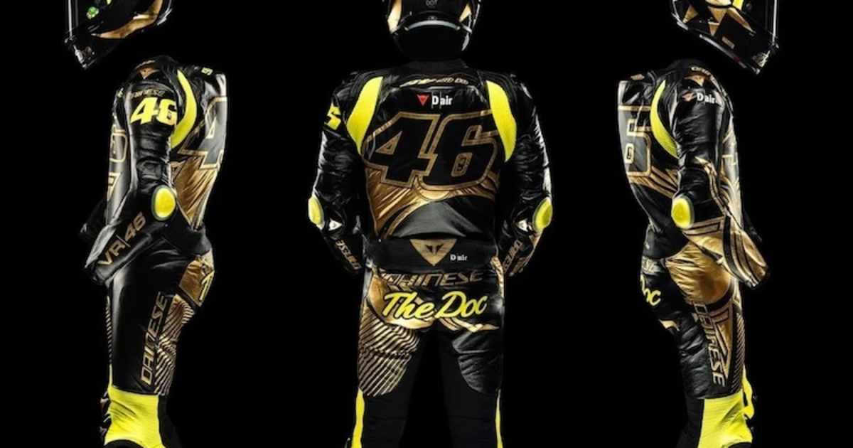 Rare Luxus-Edition: Dainese gratuliert mit «Vale46» - MotoGP ...