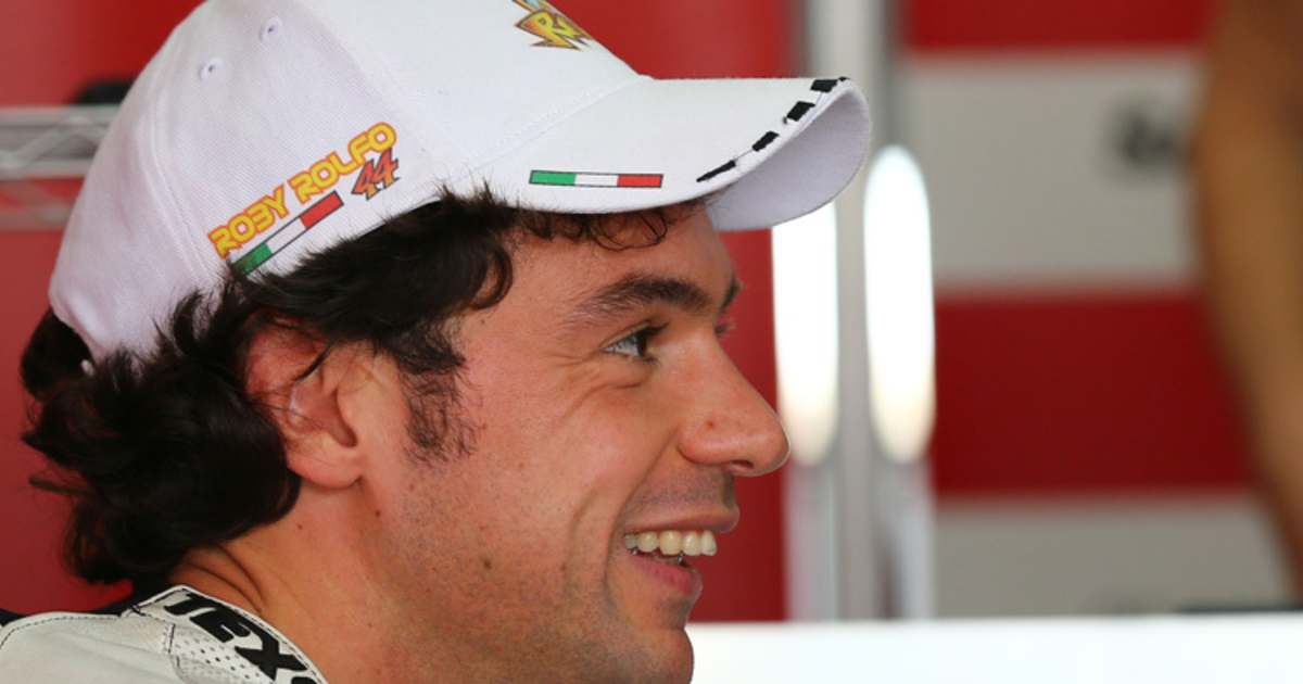 Roberto Rolfo: Erster richtiger Test auf Honda - Supersport-WM ...