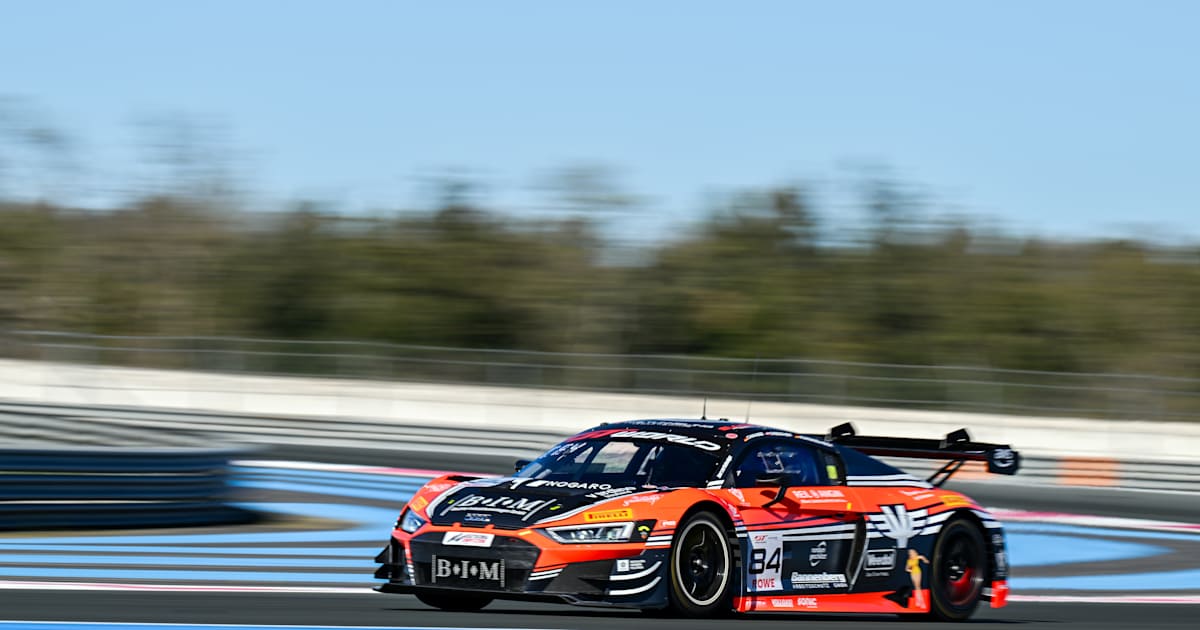 Audi Sets Fastest Lap at GT World Challenge Europe Pre-Season Test