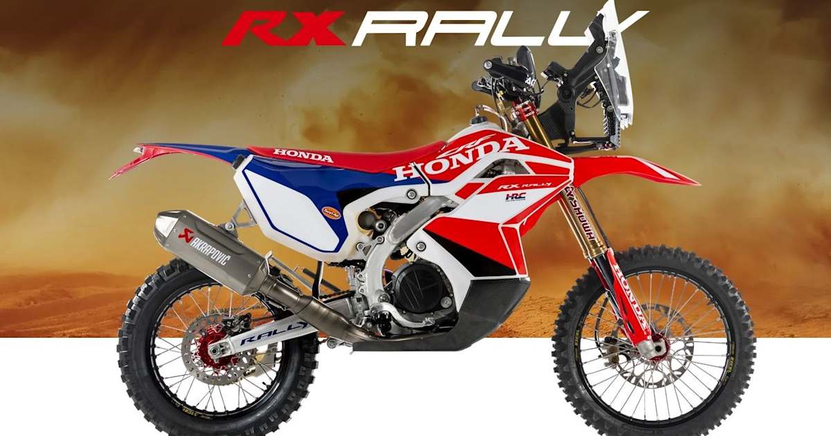 Honda CRF450RX Rally 2027: Auch Honda baut eine Dakar-Replica ...