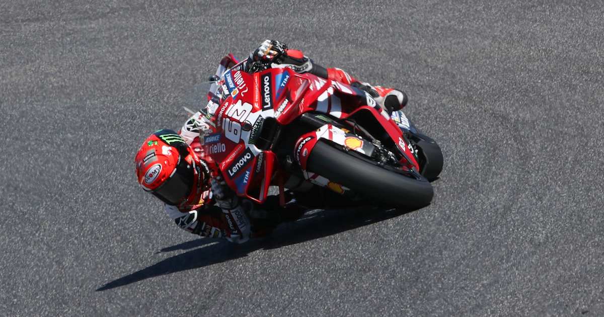 Bagnaia, mütheş ilk starttan şikayet etti: Marctan 0,4 saniye geriye düştüm!