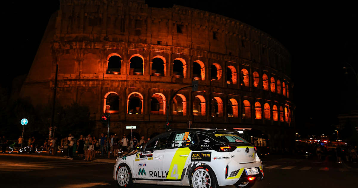 Rally-Rome-Captiale-Claire-Sch-nborn-beim-Rallye-EM-Lauf-gut-unterwegs