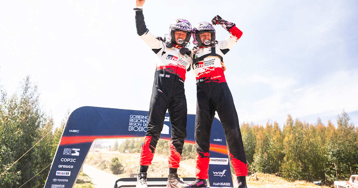 Kampf um WM spitzt sich zu: Toyota-Pilot Solberg gewinnt Rallye Chile ...