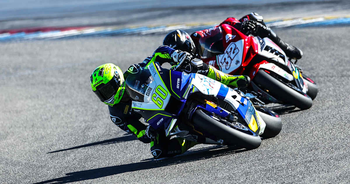 Dirk Geiger takes pole position at Hockenheimring in Euro Moto Supersport final - News Directory 3