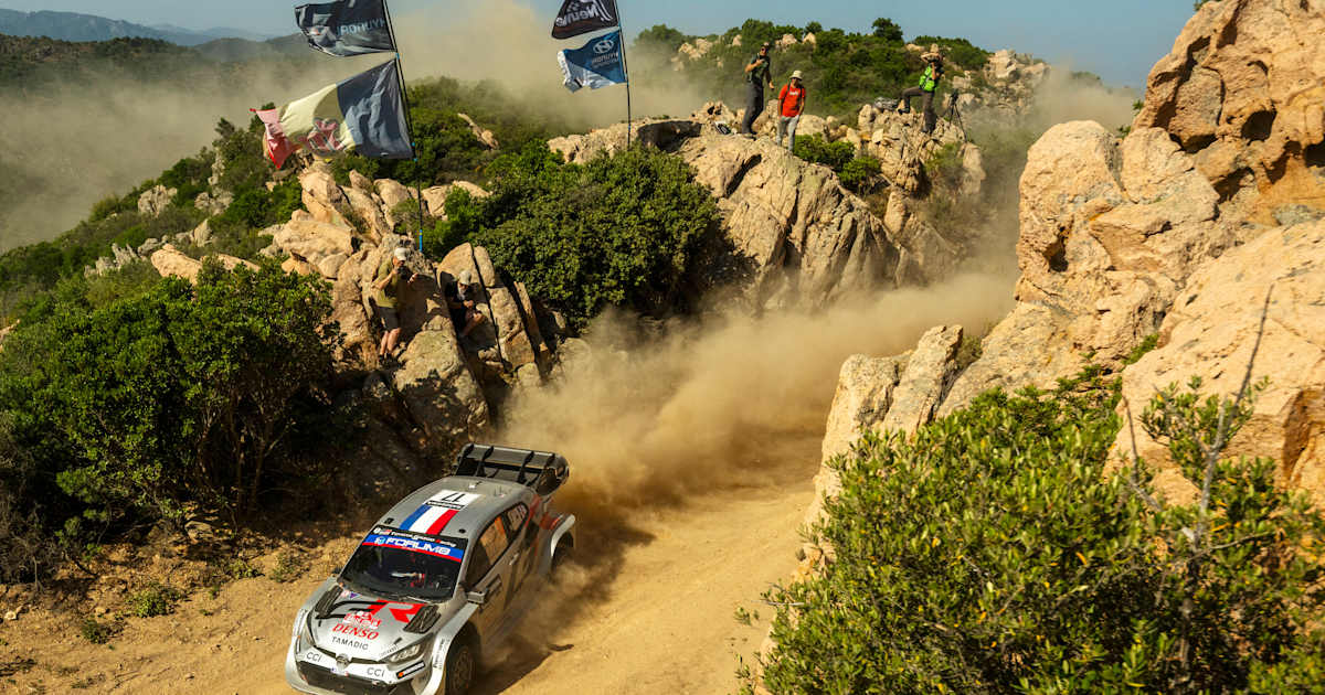 Showdown in Sardinia: Toyota trio battle for the World Rally ...