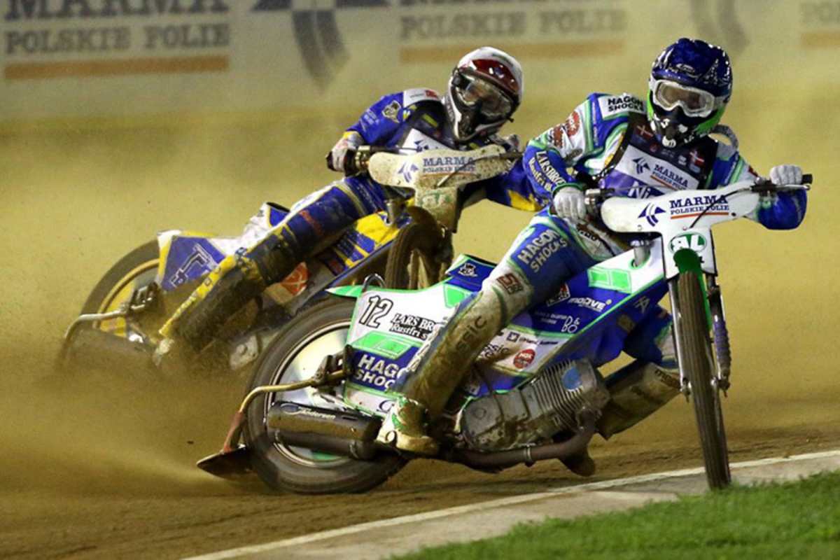 Hans Andersen (vorne) zeigte eine konstante Leistung