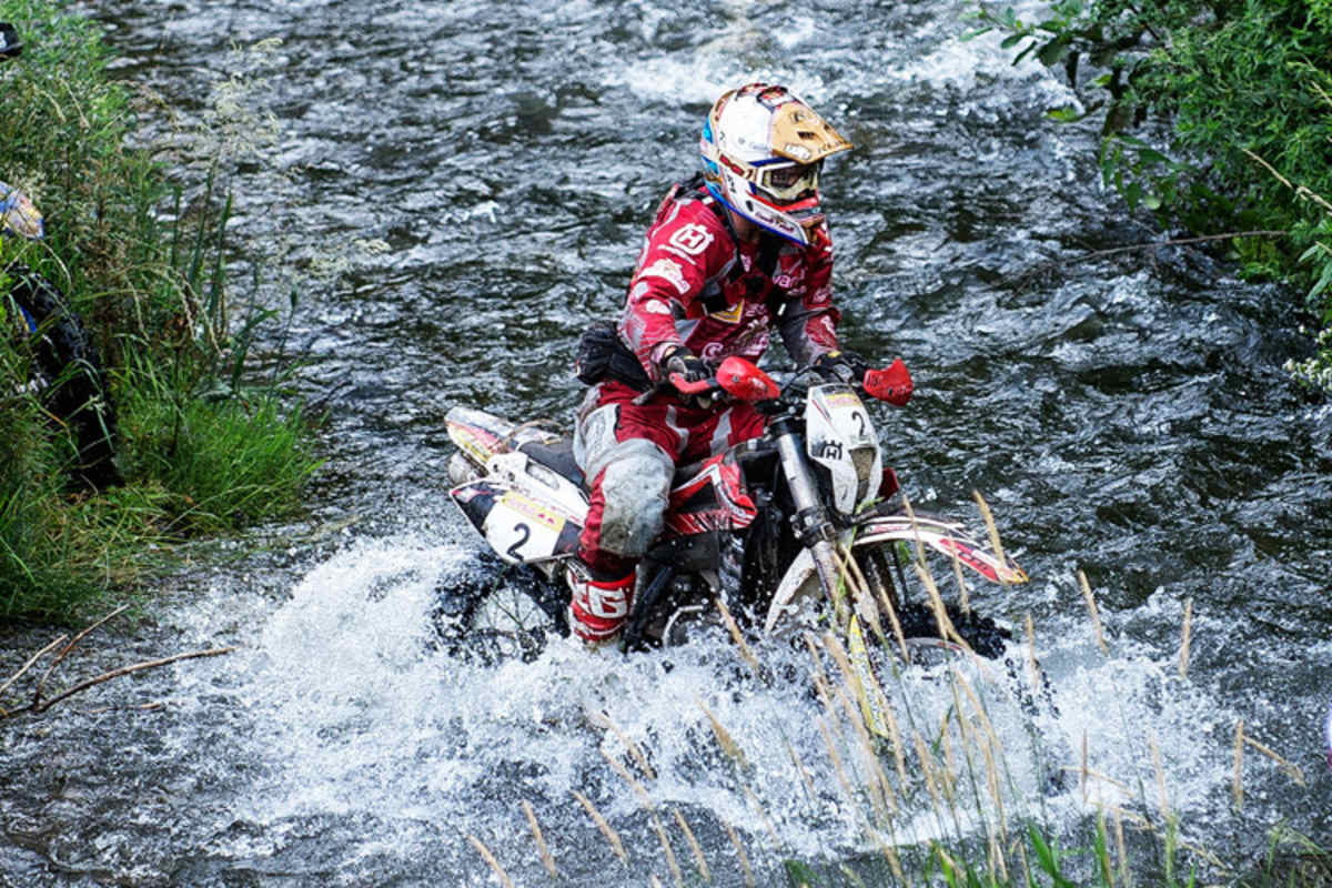 Danach war Andreas Lettenbichlers Bike wieder sauber