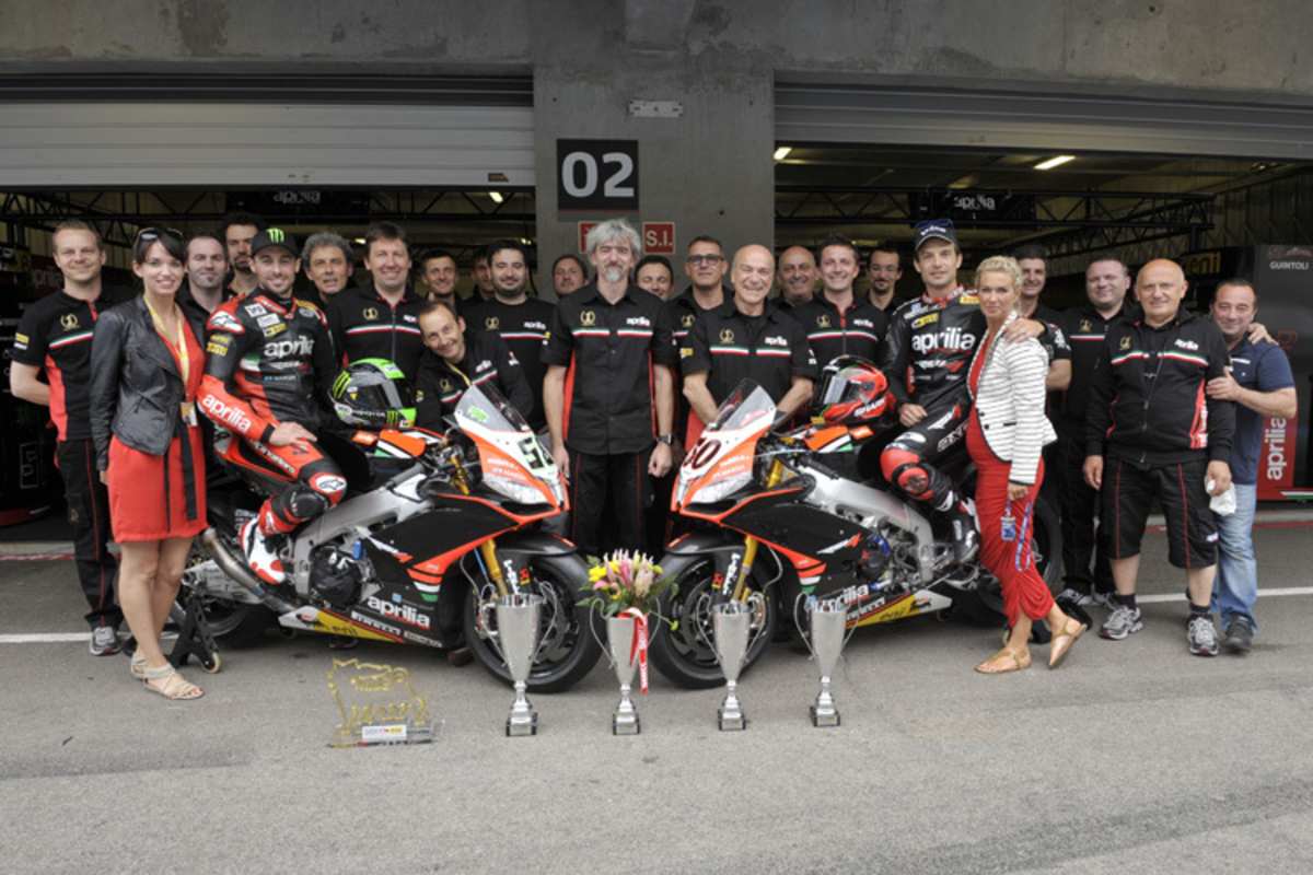 Aprilia investiert viel, um Erfolg zu haben