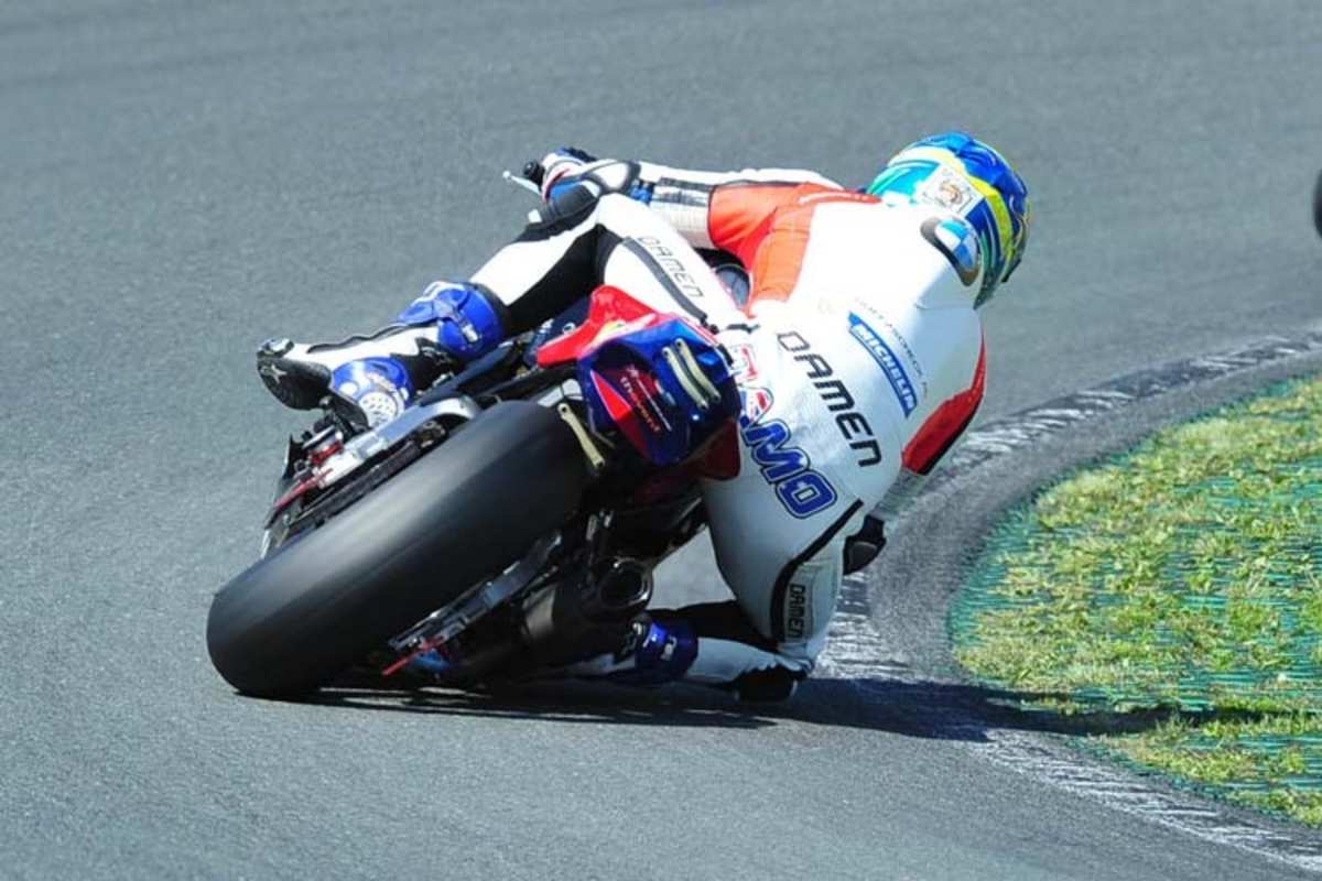 Damian Cudlin braust auf Rang 2