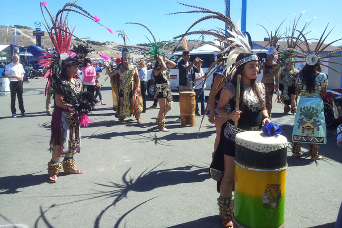 Auch echte Amerikaner ließen sich blicken