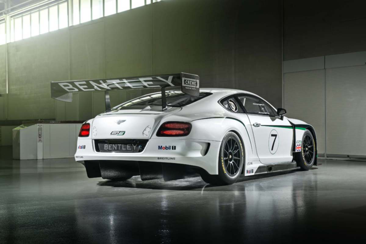 2014 soll der Bentley in der Blancpain Serie starten