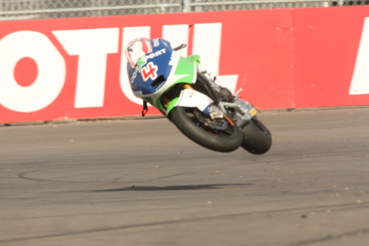 Krummenachers zweiter Sturz am Nachmittag: Die Suter fliegt durch die Gegend…