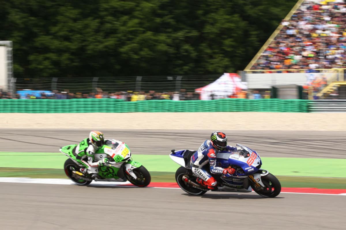 Jorge Lorenzo vor Alvaro Bautista (19)