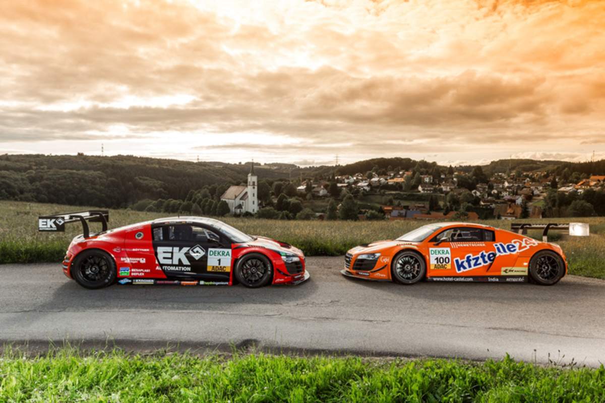 R8 vor Schwarzwald: Die beiden MS-Audi