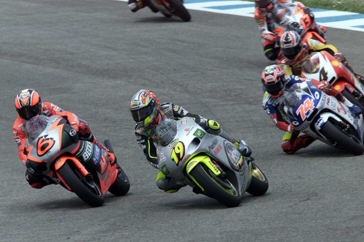 Gegen Olivier Jacque (19) lieferte sich Ralf Waldmann (6) heiße Kämpfe