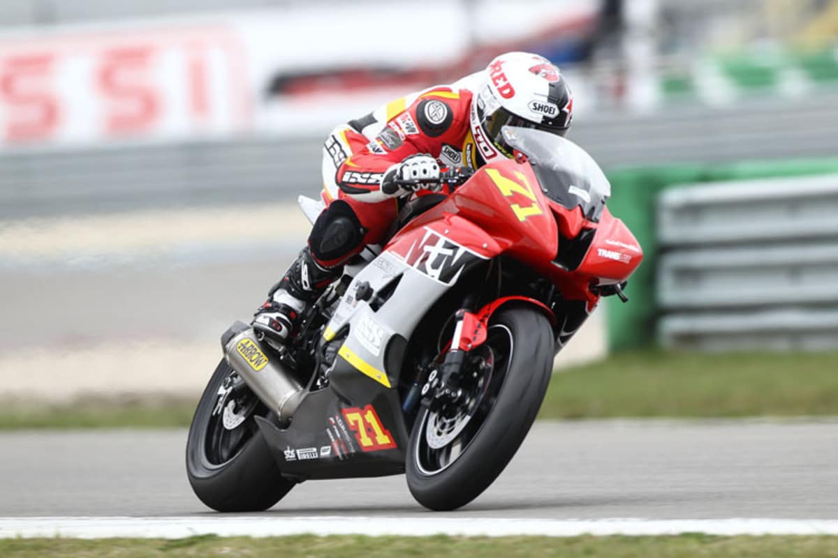 Robin Mulhauser auf Yamaha in der Superstock-600-EM