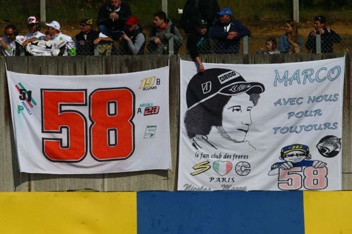 Bei den Fans ist Marco Simoncelli unvergessen